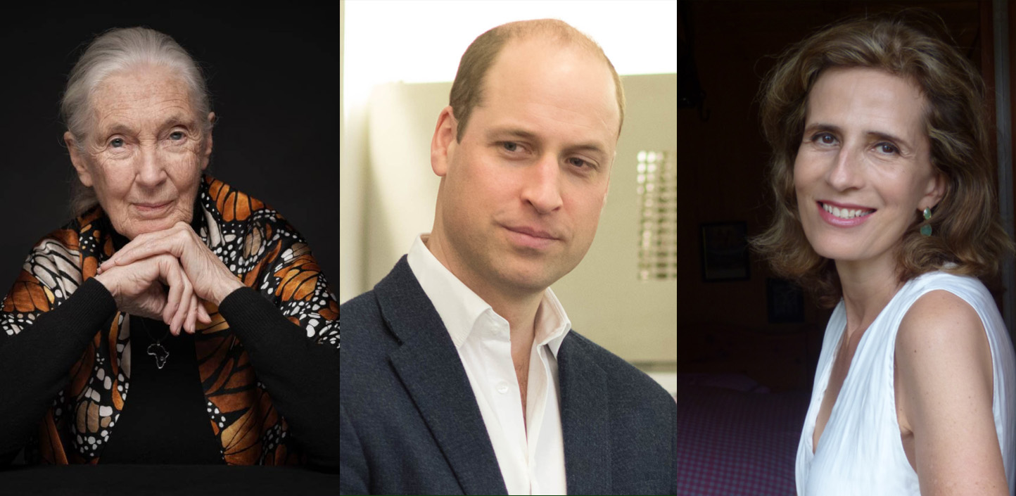 Jane Goodall, Prince William and other supporters